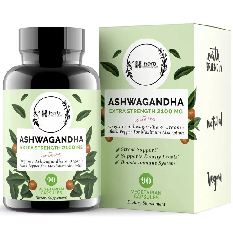 Оригинальные органические Капсулы Ashwagandha ЭКСТРА СИЛА 3000 мг таблетки для сна снятие стресса энергетическая
