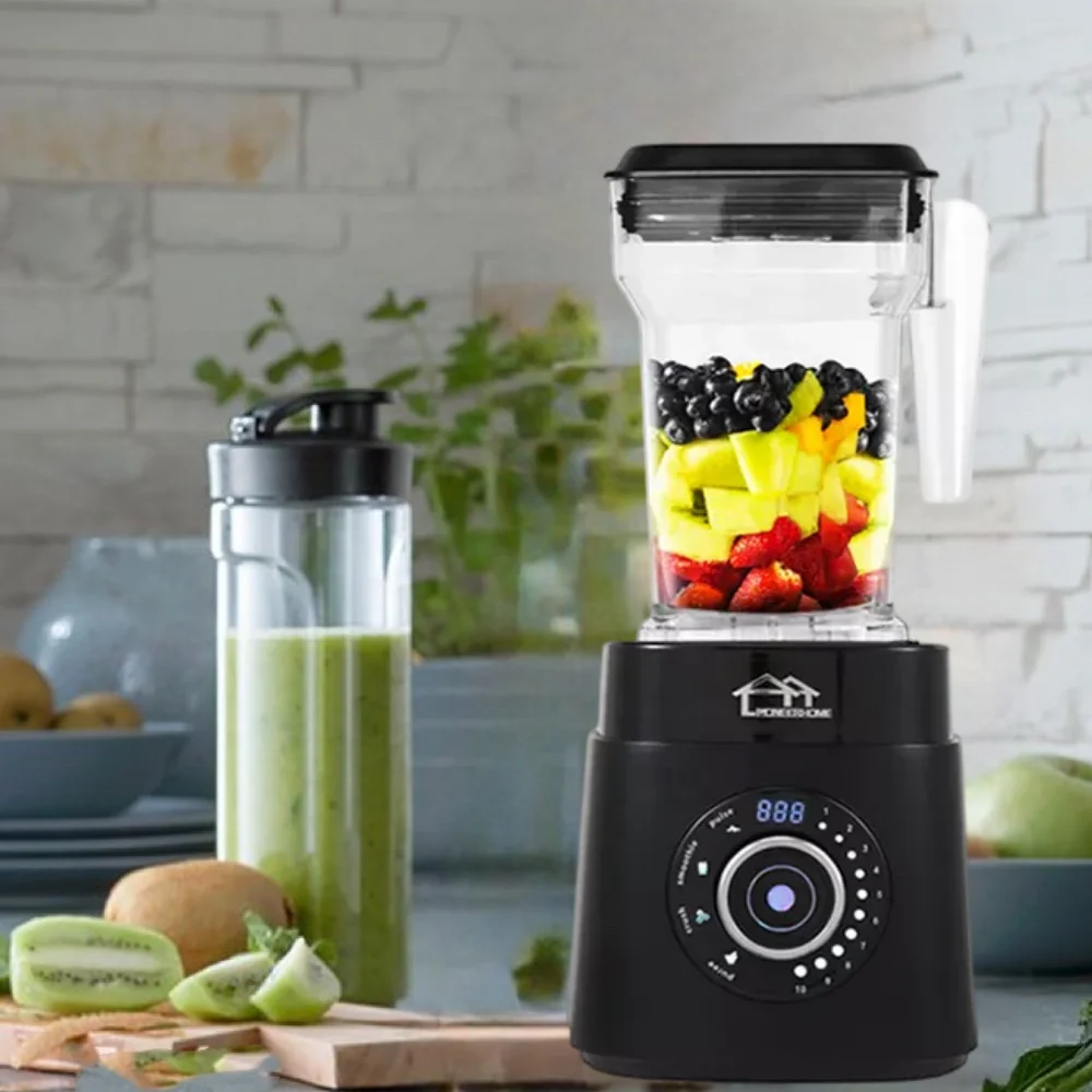 Upgrade new model digital LED touch panel powerful smoothie juicer blender electric mixer blender food blender