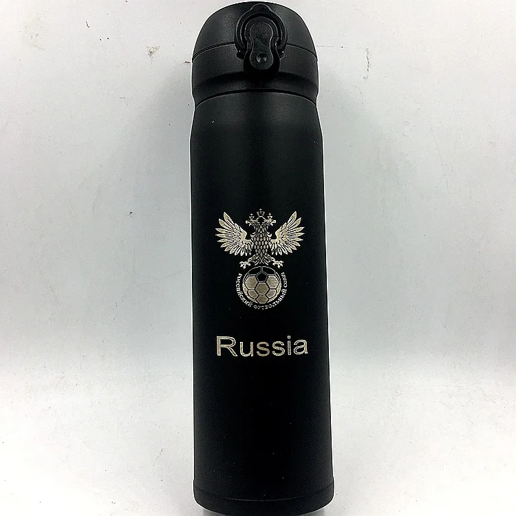 World cup gift fan supplies Argentina Belgium Russia France water cup thermos cup can be customized