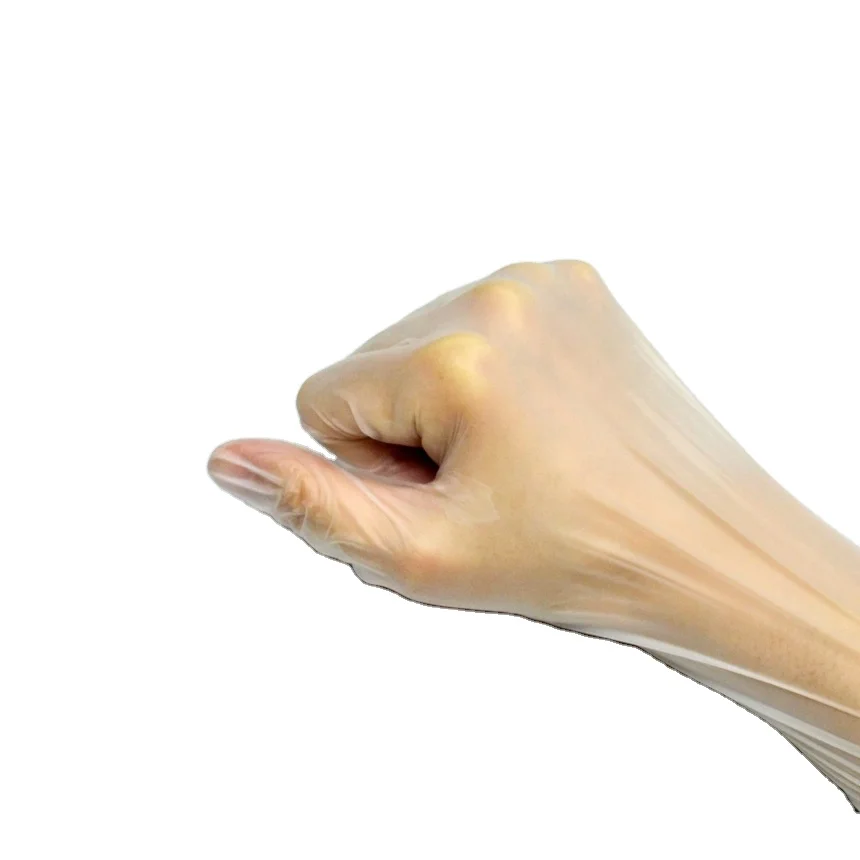 Dispoaible pvc gloves vinyl gloves powder free vinyl gloves for food