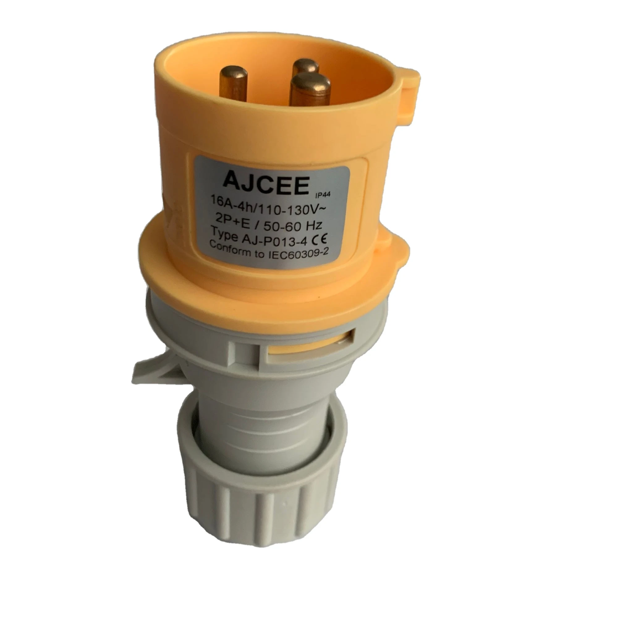 
AJCEE 16a ip44 3pin single phase 110v waterproof industrial male plugs sockets single phase electric plug 