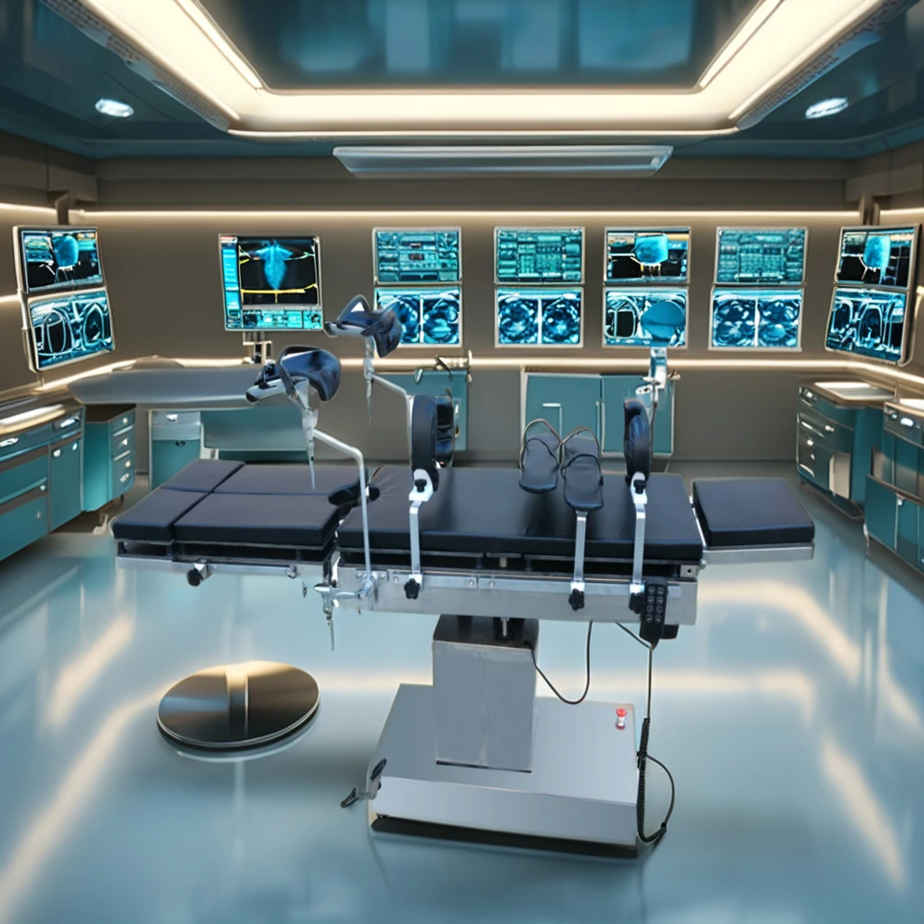 Popular Factory Direct Popular Intelligent  Smart  Electric Hospital  Multi functional   Medical Adjustable Operation Table