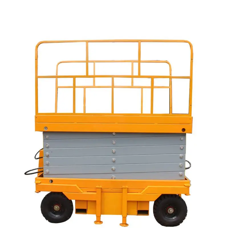 China High Screw Lift Electric Scissor Lift Mini Car Scissor Lift For Sale With CE