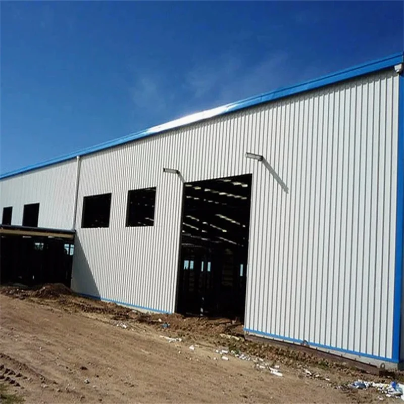 Prefabricated Plant Structural Steel Machinery Workshop Preengineered Steel Factory