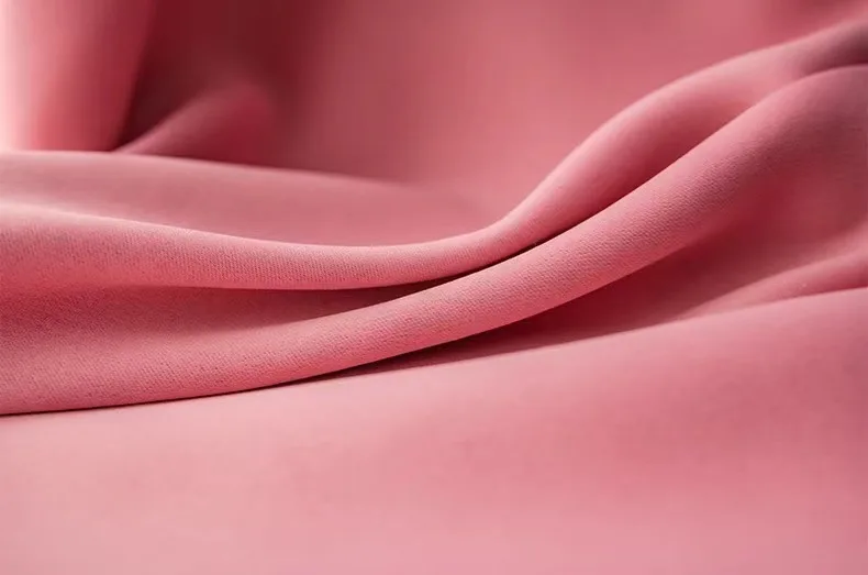 Высококачественная ткань для штор, Классическая простая ткань для штор из 100% полиэстера