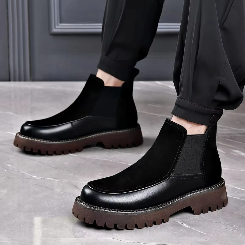 Chelsea Fashion Short Boots Outdoor Casual Shoes