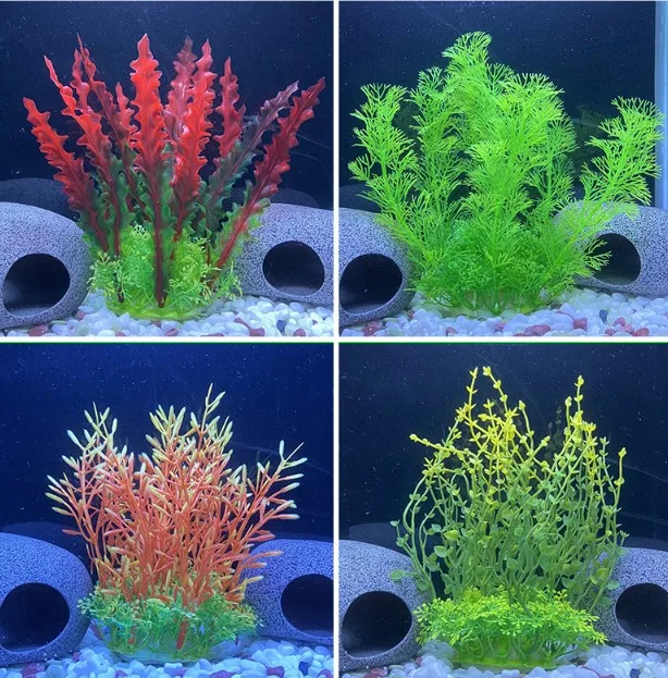 Искусственные бамбуковые пластиковые водоросли искусственные украшения