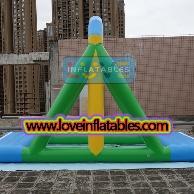 Airtight Water Park Equipment Durable PVC Inflatable Water floating Swing /inflatable water toys for Rental