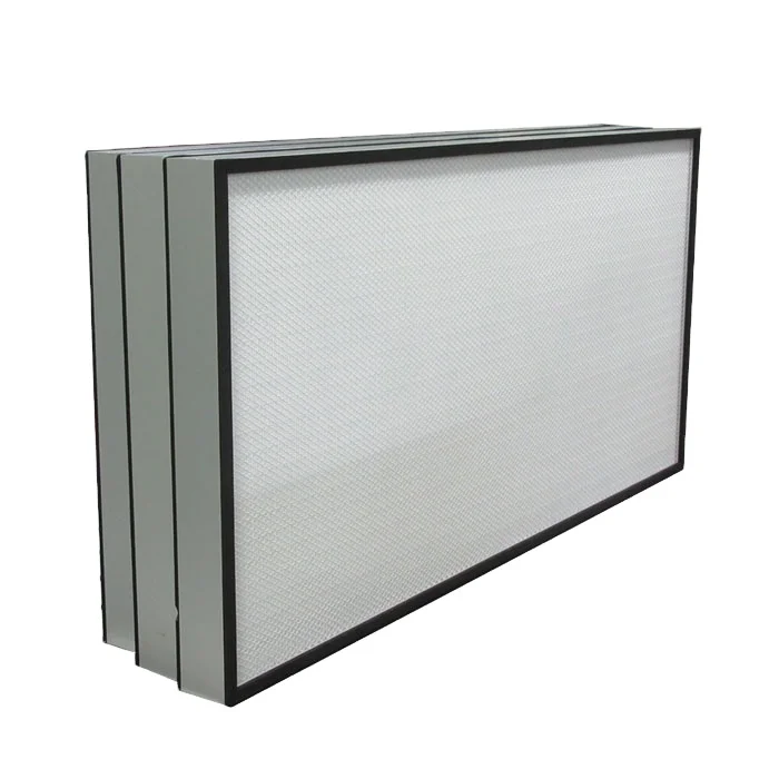 HV Glass Fiber 99.99% Blower HEPA Air Filters Manufacturer H13 H14 for Clean