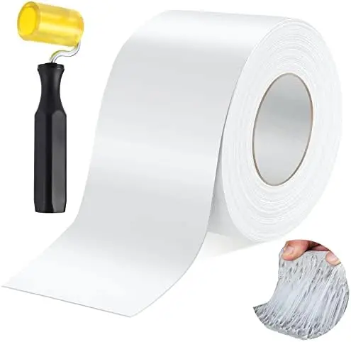 Foil Rv Repair Waterproof Butyl Tape Roof Sealant White Patch Uv Stable Seal