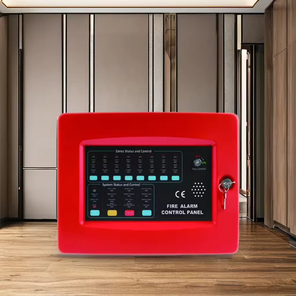 New Model Conventional Fire Alarm Control Panel 1/ 2 / 4 / 8 /Zone Fire Alarm System in Home and Office Alarms