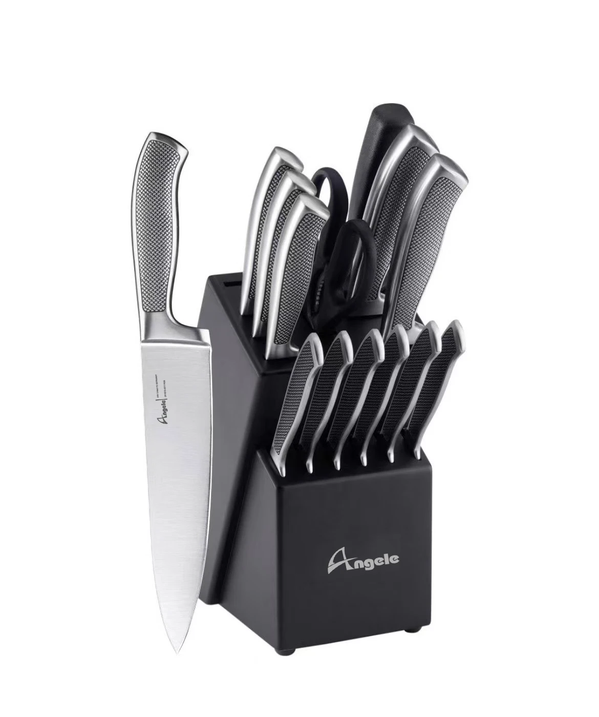 German 1.4116 Stainless Steel Chef Knife 8 inch Ultra-Sharp Blade with Non-slip Hollow Handle