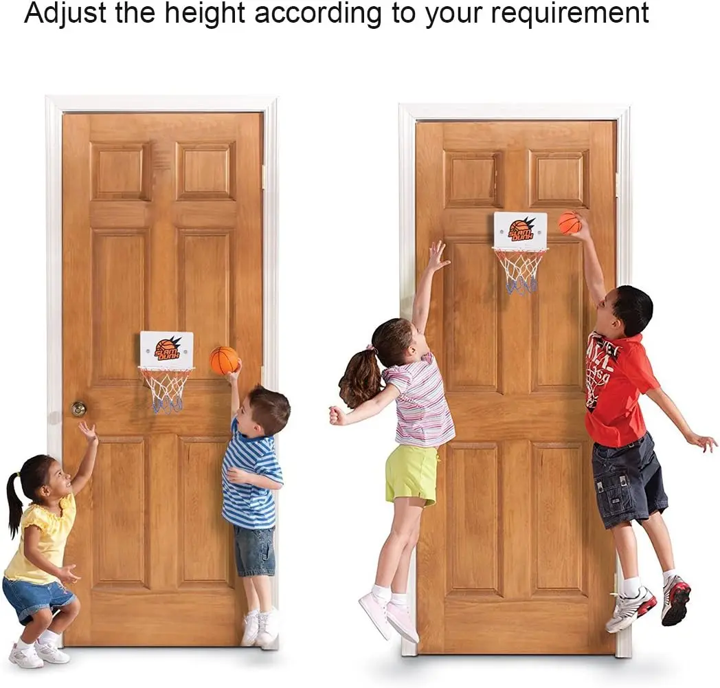 Slam Dunk Bedroom Bathroom Toilet Office Desktop Mini Basketball Decompress Game Gadget Toy For Kid