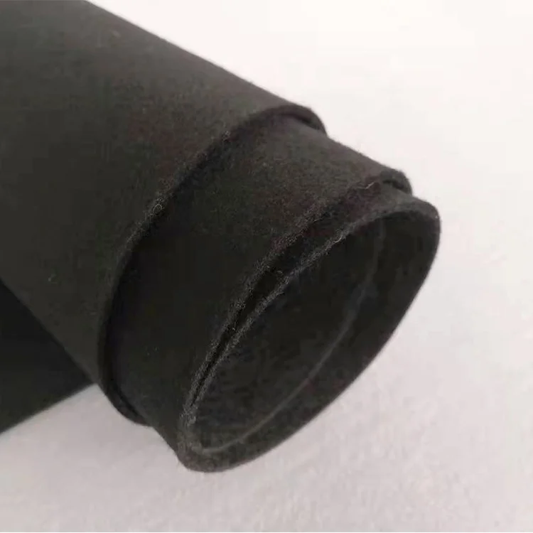
1-2mm clothing embroidery polyester felt nonwoven fabric 