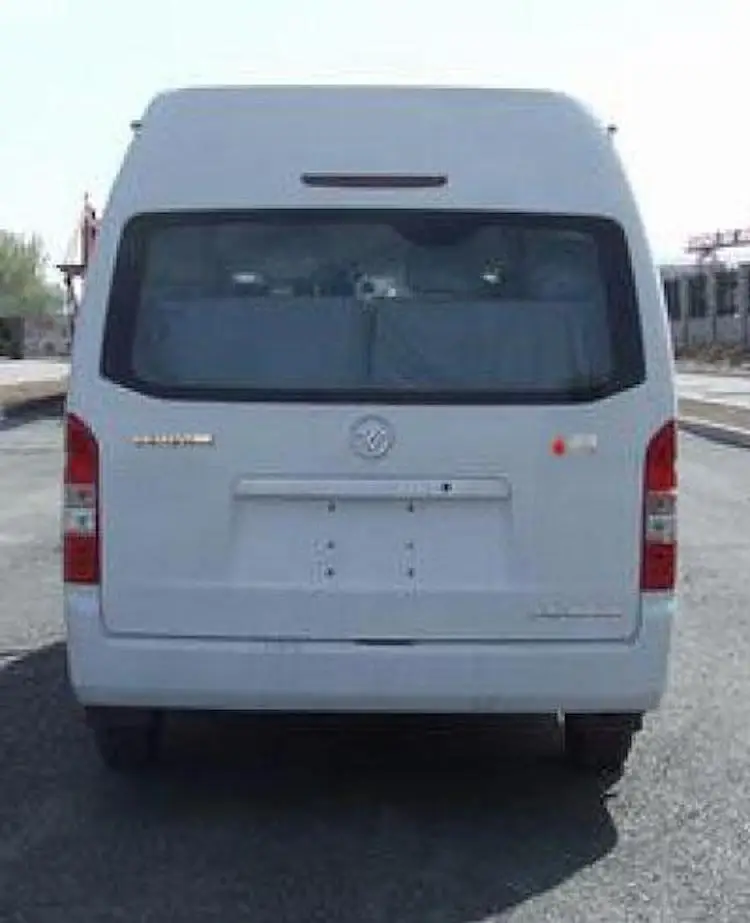  Wide and high roof 4x2 16 seater light china coach mini