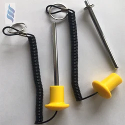 Good Quality T Bolt Pin Ball Head Magnetic Latch Fitness Equipment Latch Safety Pin 1/4' 3/8' 1/2'