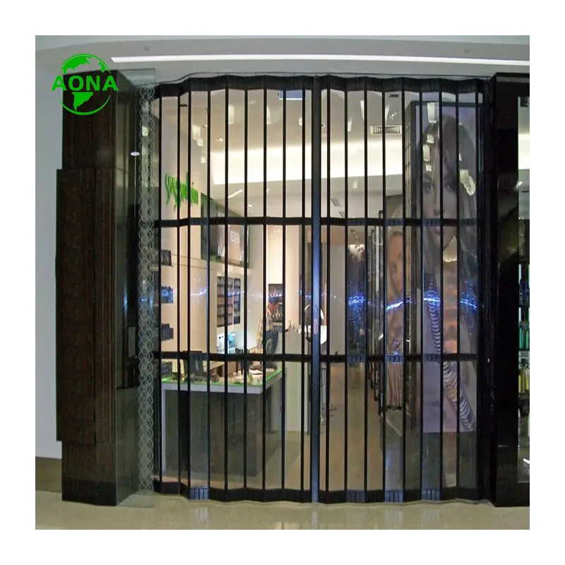 High Reliability Office Building Department Store Partition Door Made In China