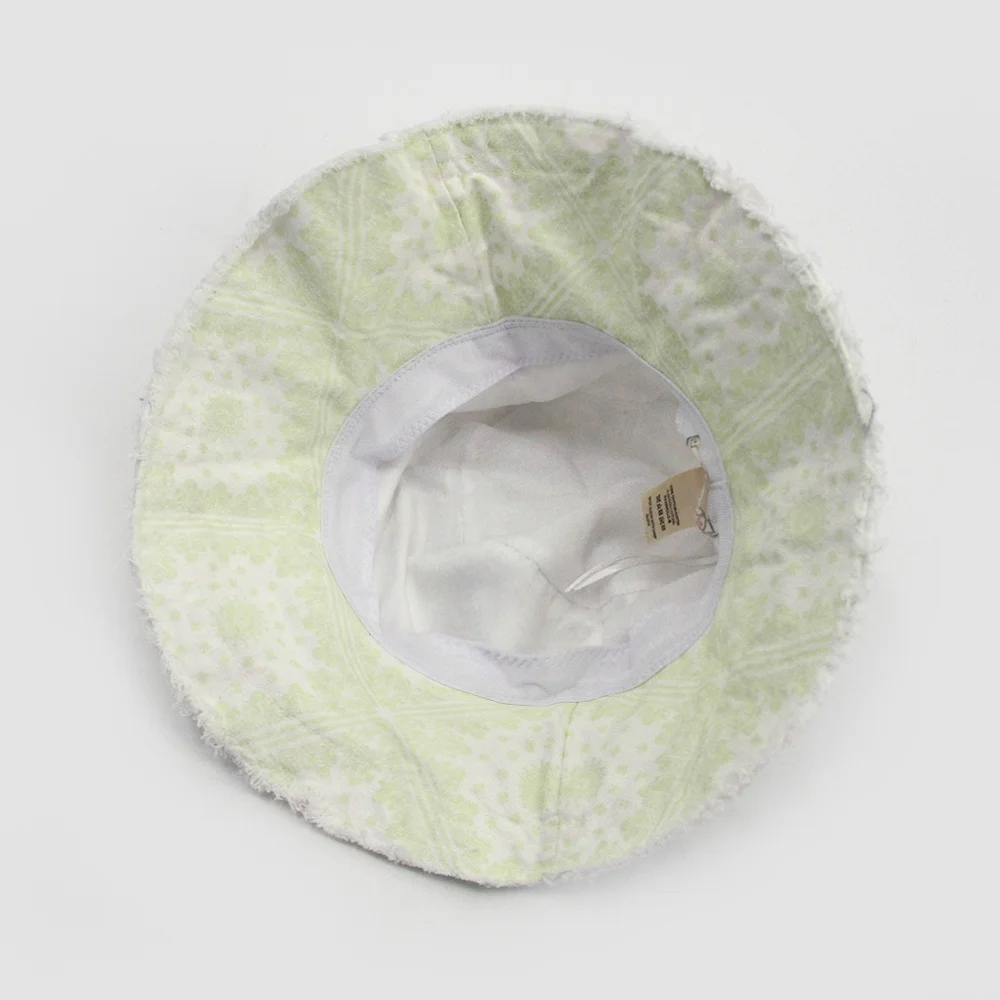 Summer Colorful Unisex Oversized Print Patchwork Bucket Hat