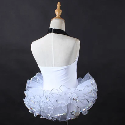 Leotard Sequins Jazz Dance Costumes Hip Hop Dance Costumes Girls Ballet Tutu Dress Stage Performance Costumes