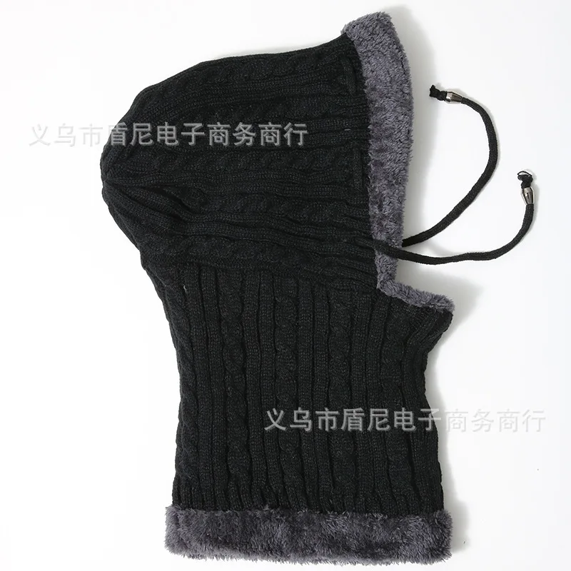 
Wholesale Ear Headgear Protection Windproof Winter Hat Neck Guard Snow Knit Hat 