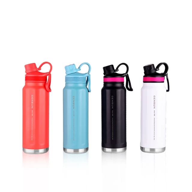 BPA Free Fashionable Stainless Steel drinking bottle thermo food grade metal vacuum thermo mug travel bottle