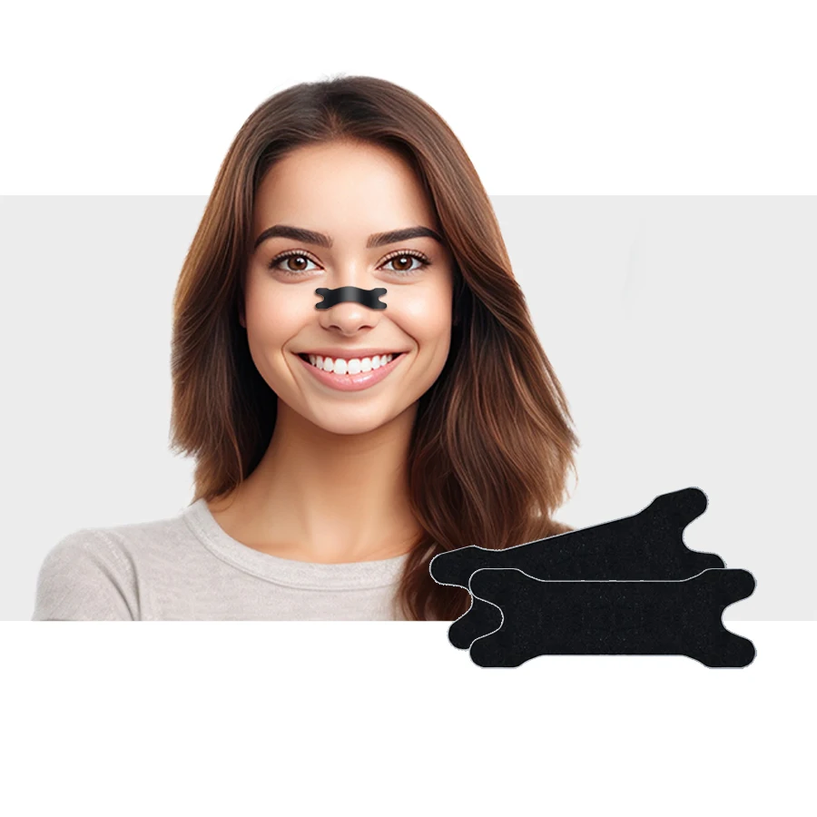 2024 hot sale anti stop snoring Nasal Sticker strips Nose Patch for Right Breathing for snoring