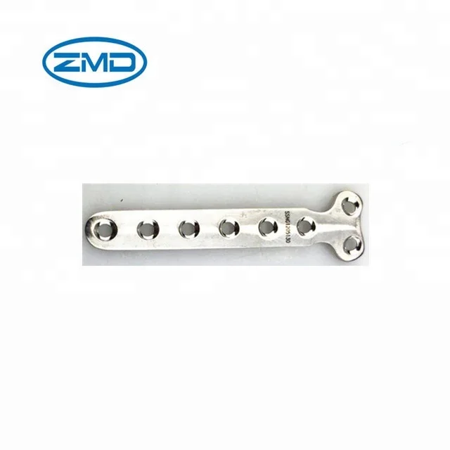 Veterinary bone plate for phalange T type