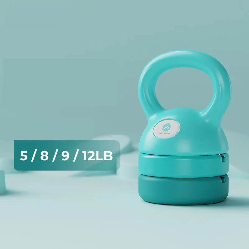 Adjustable Kettlebell Weights Weight Lifting Home Fitness Exercise Equipment Set Men and Women for Strength Training Exercise