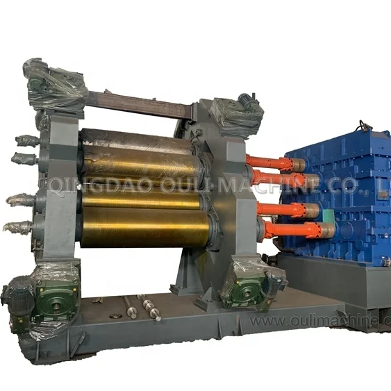 2020 автоматическая резиновая каландр машина, 4 рулона резиновые Каландрирования Машина линия