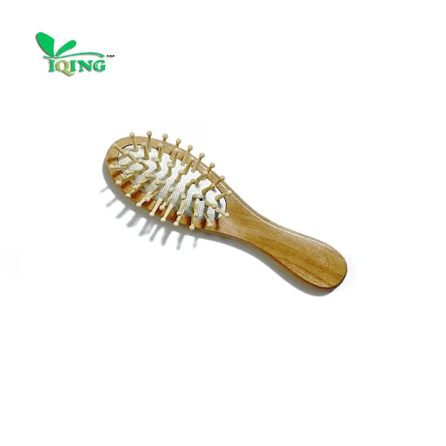 Natural bamboo and wood materials pocket size, portable travel, environmental protection and health wooden hair bamboo comb