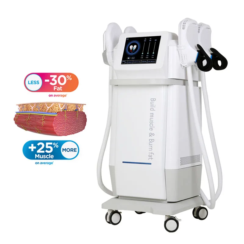 EMS body sculpt 13 Tesla EMS + RENAFEM + RF 2022 Max 5 Handle Pelvic chair Emslim Body Fat Removal Slimming Ems Sculpt Machine