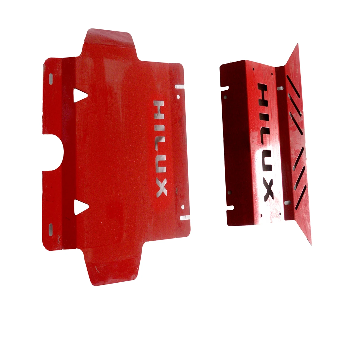 Защитная противоскользящая пластина двигателя из марганцевой стали Toyota HILUX Нижняя защита двигателя