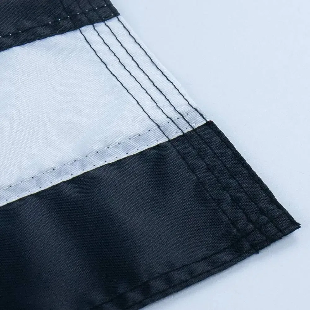 Auomark Wholesale 210D polyester Premium Quality Embroidered American Flag Custom Size Heavy-Duty  USA Flag