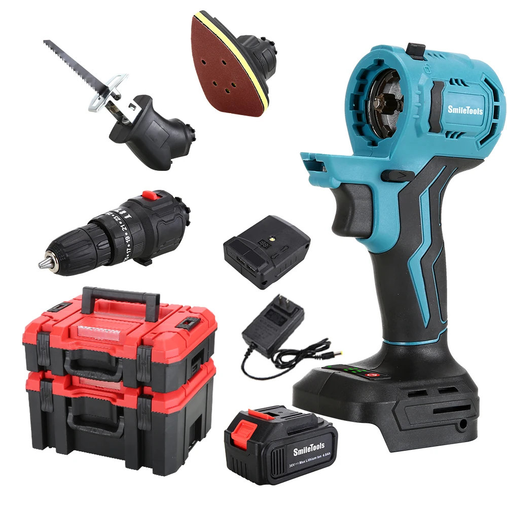 Good Quality 3-IN-1 Cordless Tool Combo Brushless Multi-purpose Treasure With Li-ion Rechargeable Battery