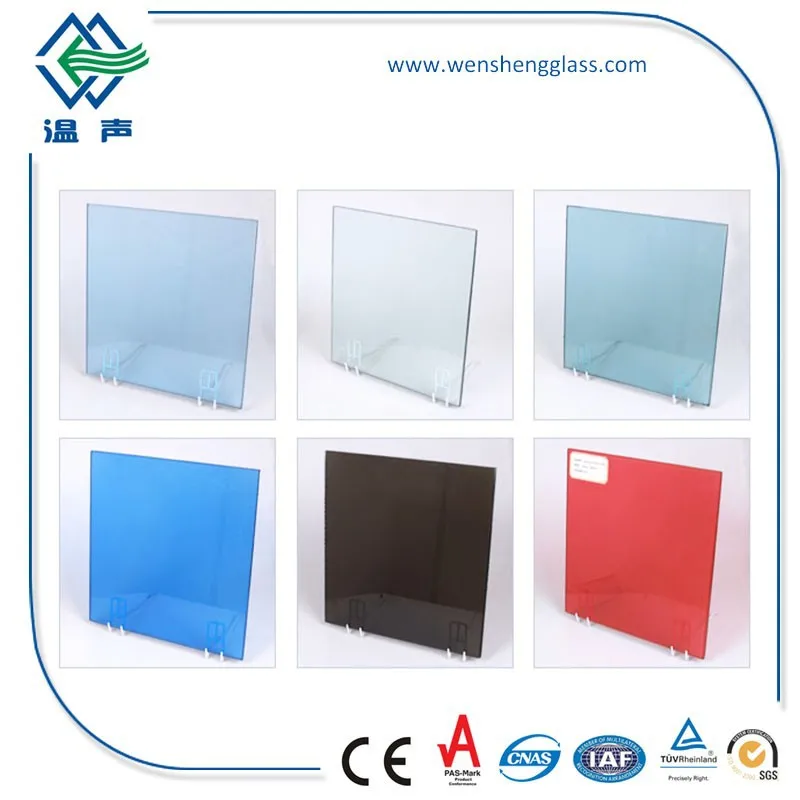 Wholesale stained art glazed glass inserts Handmade decorative door glass