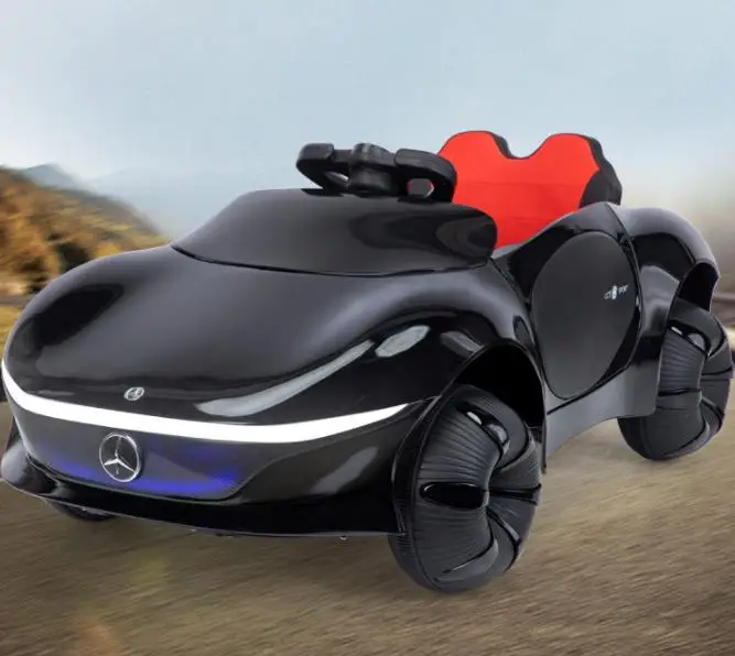 2023  Wholesale  Battery  Operated Remote Control Multi Music Kids Electric Ride On  car for 2-8 years