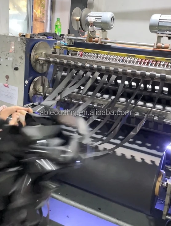 30mm 100m 122m hot stamping ink ribbon hc3 AT1 SCF900 LC1 Hot Stamping coding Foil for coding machine