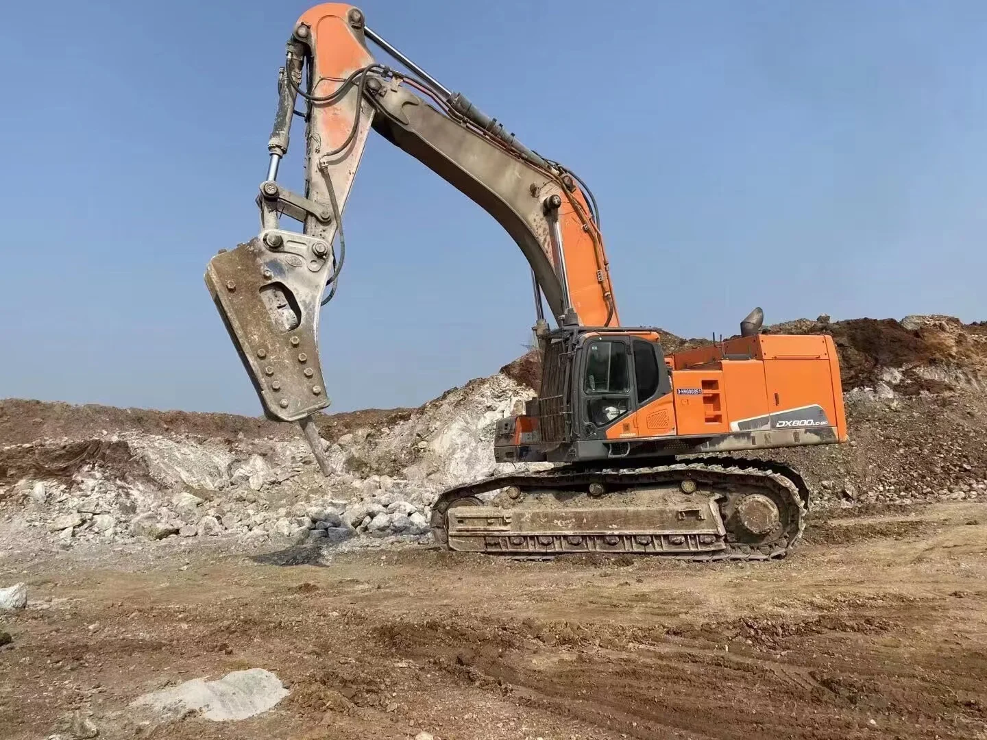 High Quality Used DH 220 225 300 DX800LC-9C Excavator for Doosan 2020 Provided Hydraulic Excavator Cummins 25 Ton JP 21500