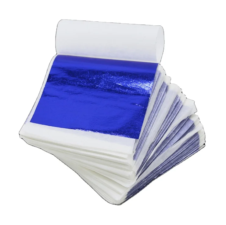 100sheets 9*9cm Imitation Gilding Gold Foil Leaf Sheets For Arts Decoration Gilding