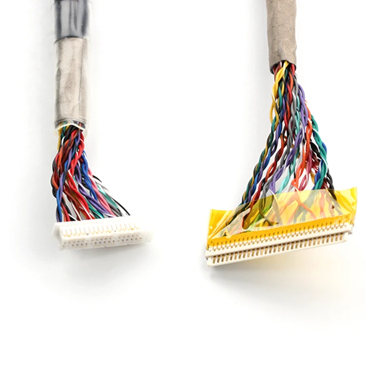 Lvds Wire Harness And Micro Coaxial Cable Assembly Lvds Wiring Harness/Lvds Cable Wholesale Price