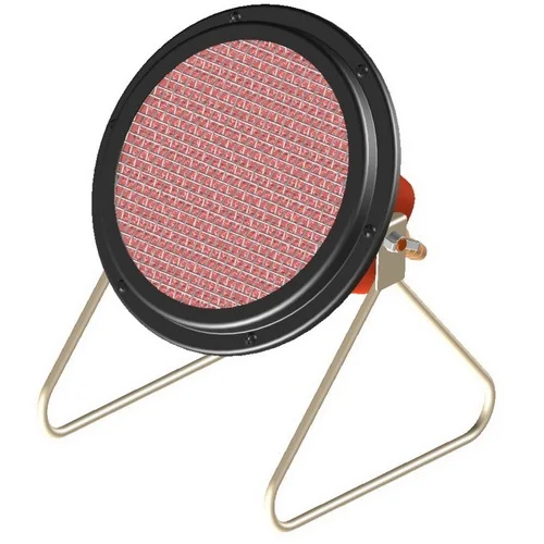 Kingfer Mini Camping BBQ Grill CE Approved Outdoor Propane Patio Heater UK Plug Steel LPG Gas Ceramic Portable Butane