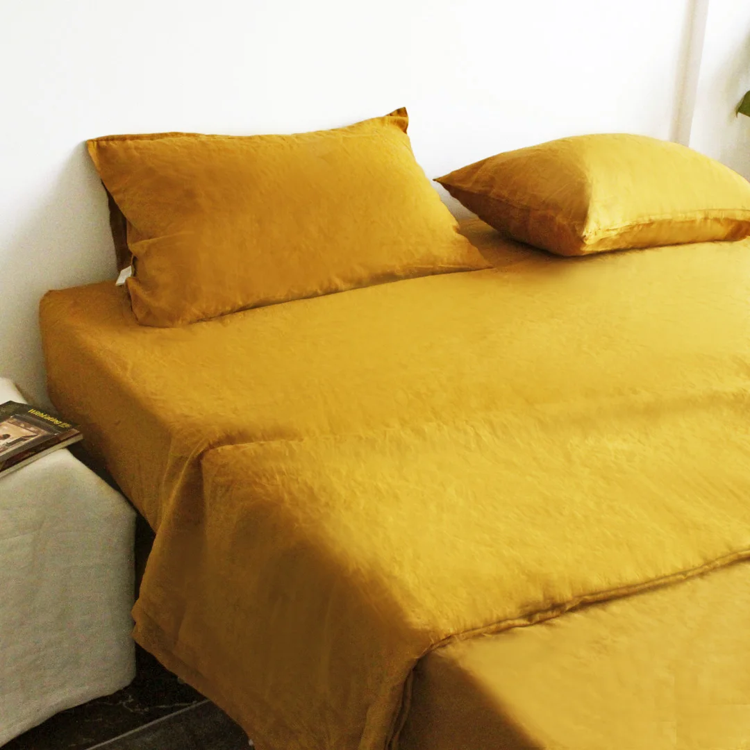 
100% Pure Linen High Quality French Flax Duvet Cover 