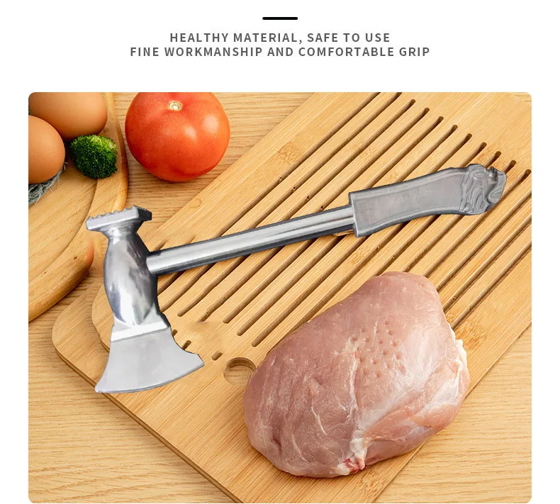 Kitchen Utensils Aluminium Axe Meat Tenderizer Beef Hammer