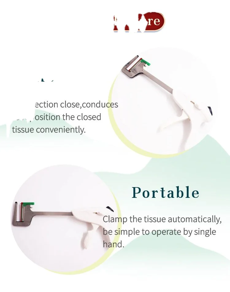 Jinlu Disposable Linear Stapler & Reload Cartridge with CE Certificate