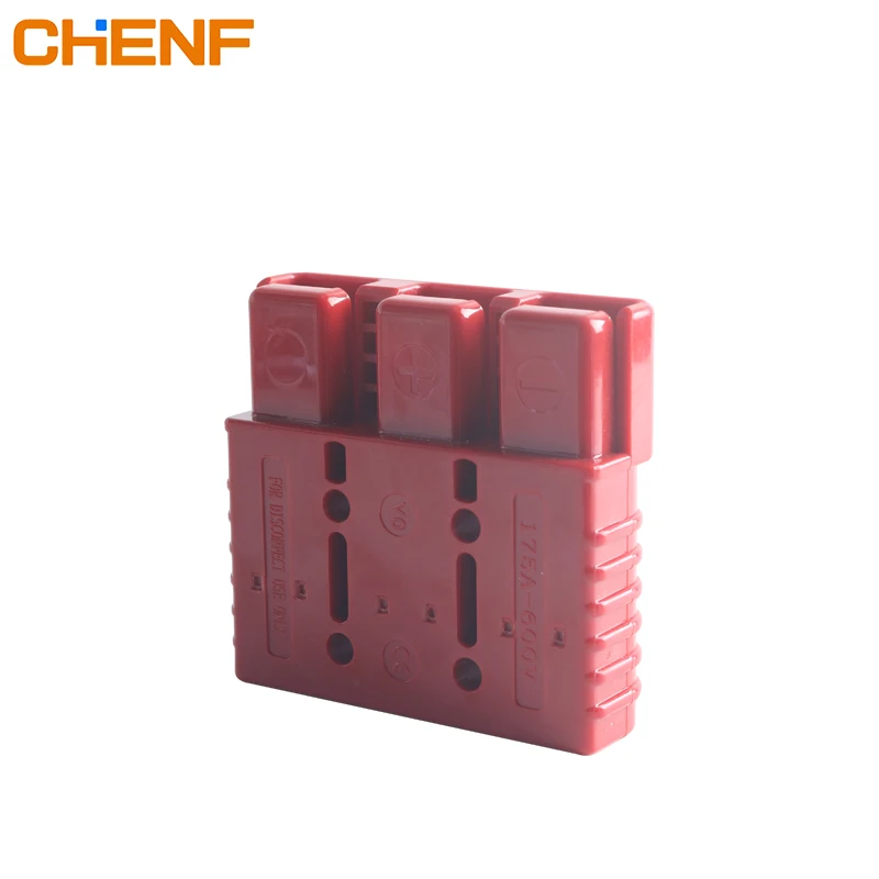 CHENF Factory Hot Sale 3 Pin Lithium Parallel Connector 600v Connector 50a Power Product Connector Plug Color Grey Black Orange