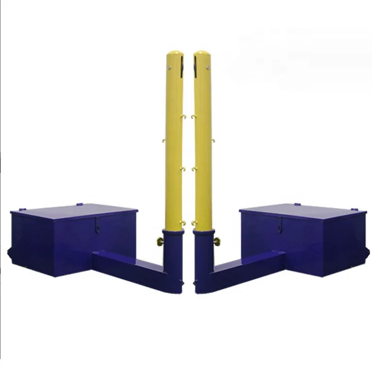 Дешевые Стальные профессиональные подвижные теннисные столбы и сетки