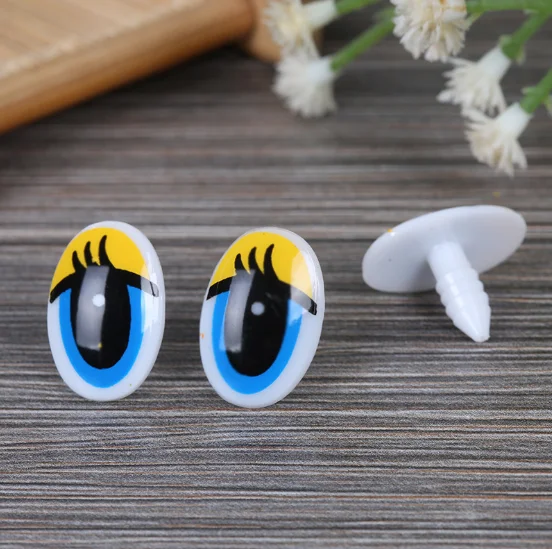 Craft DIY toys Plastic wiggly eye for Doll Eyes
