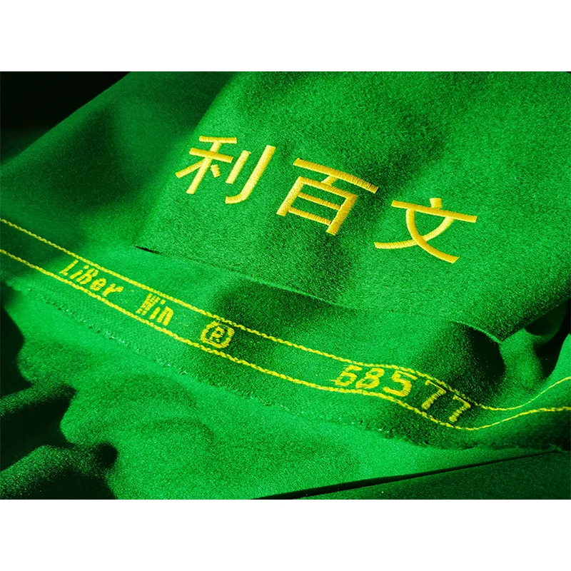 
 Бильярдная ткань Liberwin для высококачественного бильярдного стола и обеденного стола  