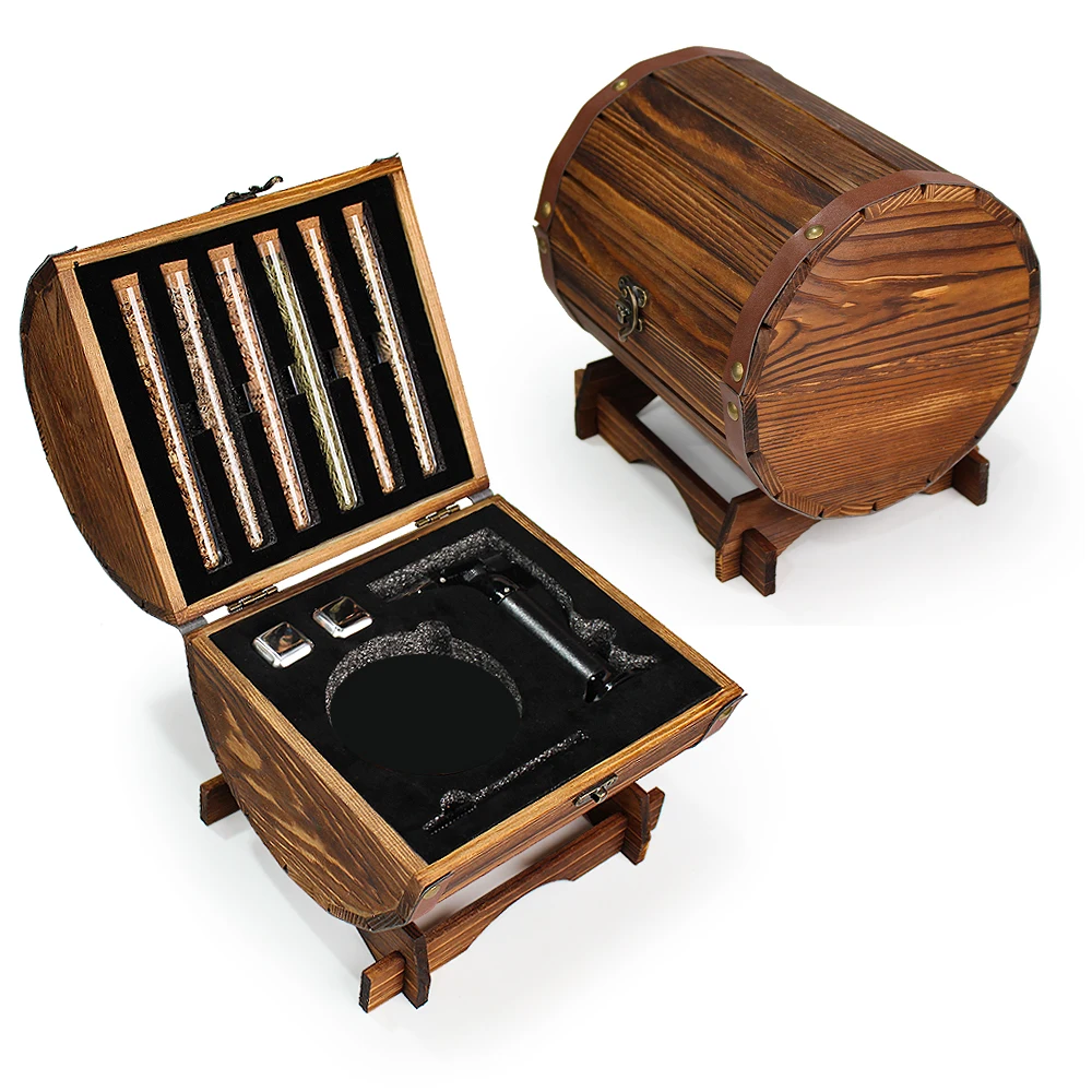 Hot Sale Cocktail Smoker Kit Custom Whiskey Set for Smoking Bourbon