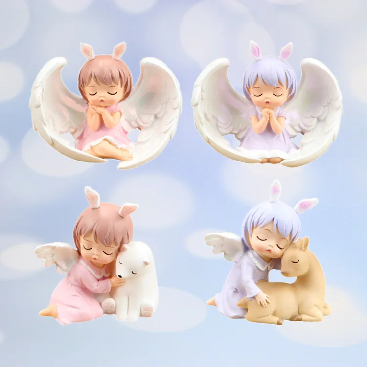 Angel Anne Cake Decoration Figure Toys Figurines For Birthday Party Cake Desktop Decor Ornament Hot Selling